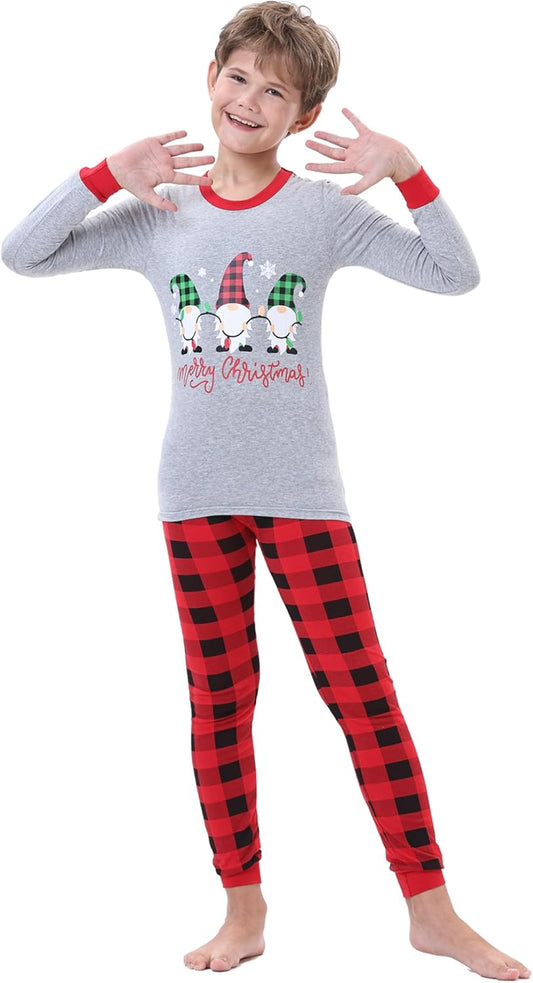 Kids Christmas Pajamas Boys Christmas Pajamas Girls Pjs Holiday Clothes.