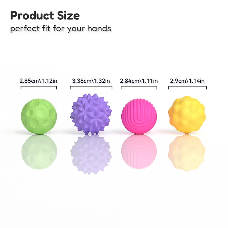 Large Size Magnetic Balls Fidget Toy Kid Autism Calming Sensory Toy Adults Anti-Stress Textures Roller Fingertip Fidgeting Game