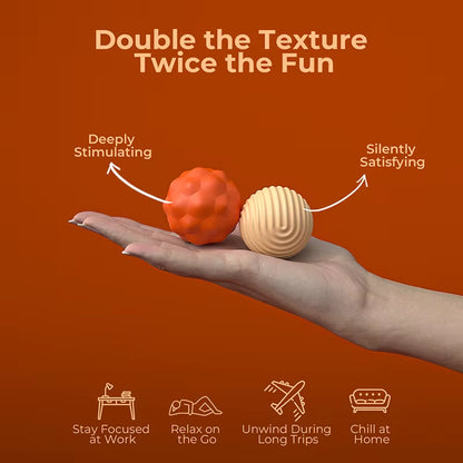 Large Size Magnetic Balls Fidget Toy Kid Autism Calming Sensory Toy Adults Anti-Stress Textures Roller Fingertip Fidgeting Game