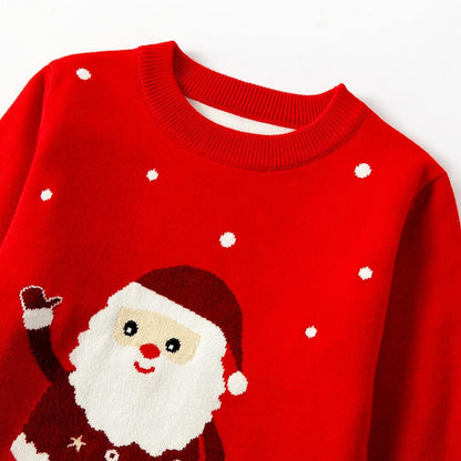 Kids Christmas Sweater for Toddler Girls Boys Holiday Pullover Top