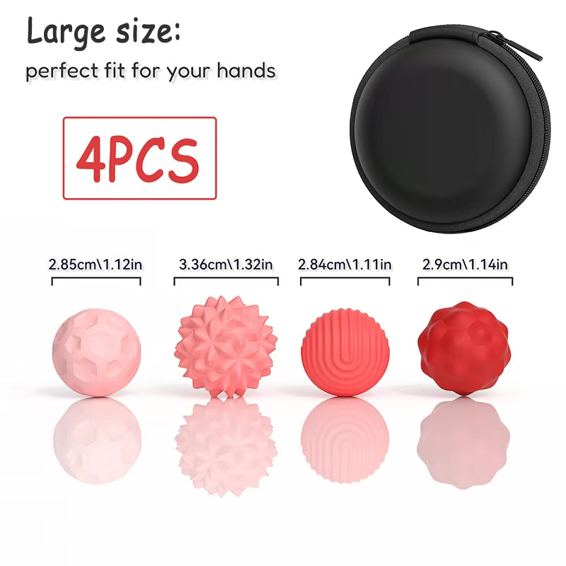 Large Size Magnetic Balls Fidget Toy Kid Autism Calming Sensory Toy Adults Anti-Stress Textures Roller Fingertip Fidgeting Game