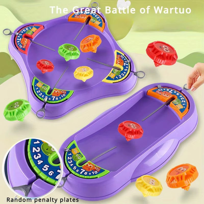 Gyro Big Battle Pull Combat Plate Multi-Player Battle Children Table Interactive Set Gyro Play Puzzle Game Toys