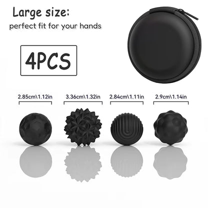 Large Size Magnetic Balls Fidget Toy Kid Autism Calming Sensory Toy Adults Anti-Stress Textures Roller Fingertip Fidgeting Game