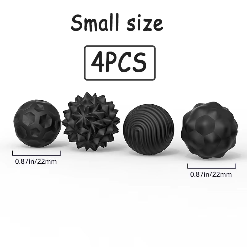 Large Size Magnetic Balls Fidget Toy Kid Autism Calming Sensory Toy Adults Anti-Stress Textures Roller Fingertip Fidgeting Game