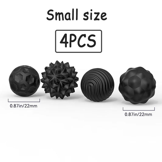 Large Size Magnetic Balls Fidget Toy Kid Autism Calming Sensory Toy Adults Anti-Stress Textures Roller Fingertip Fidgeting Game